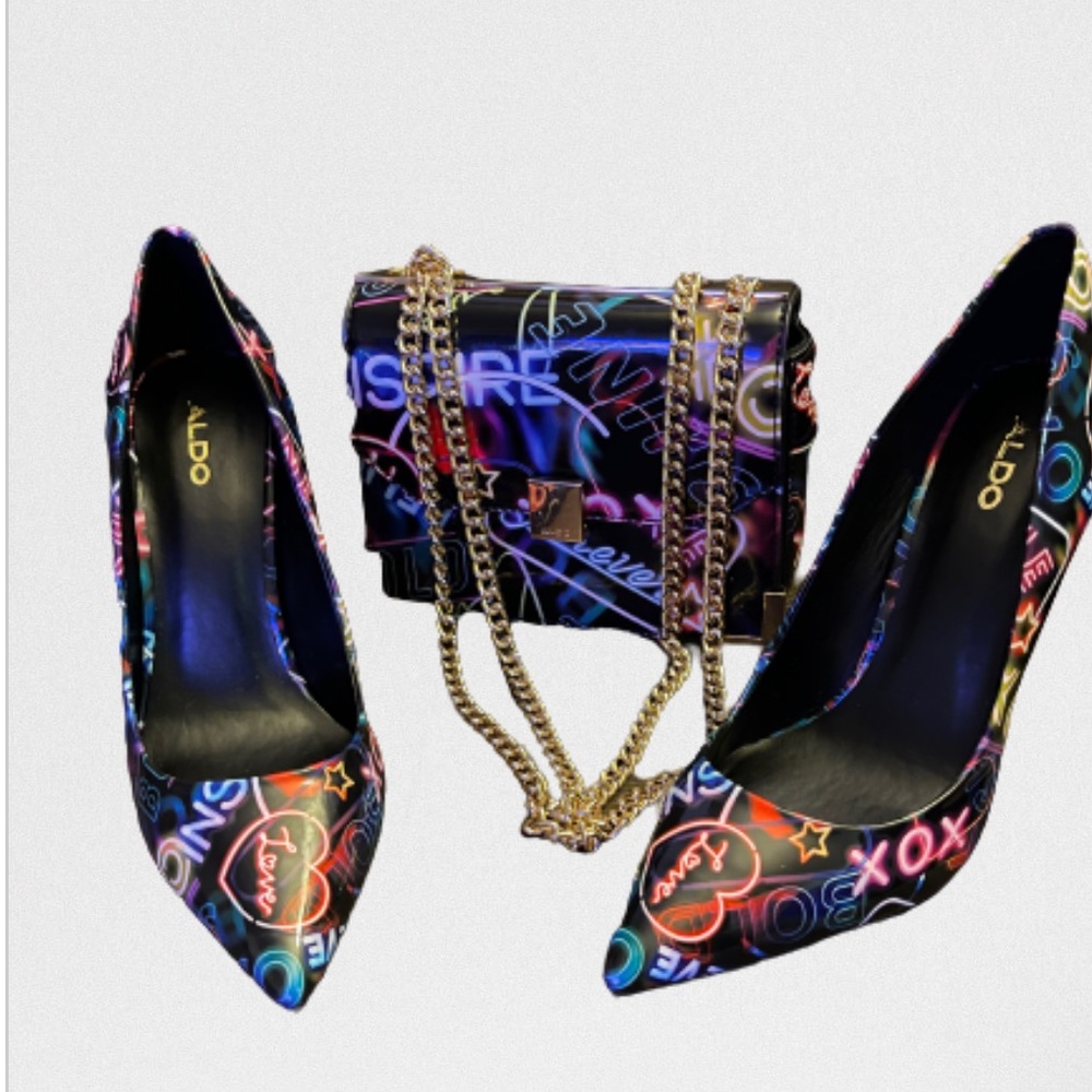 Shoes and purse